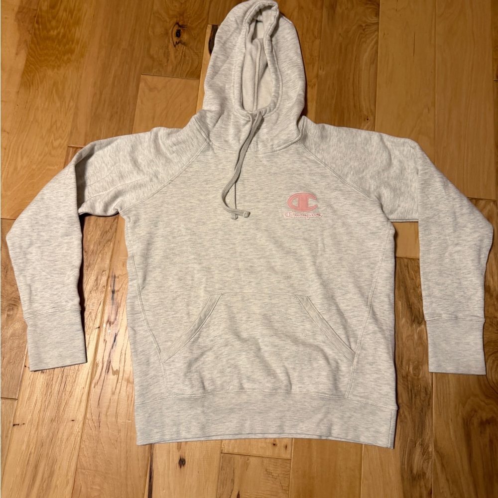 Champion Light Gray Women’s Hoodie Size M